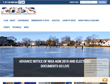 Tablet Screenshot of iceskating.org.uk